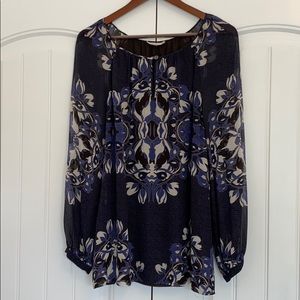 Tory Burch Silk Tunic Top